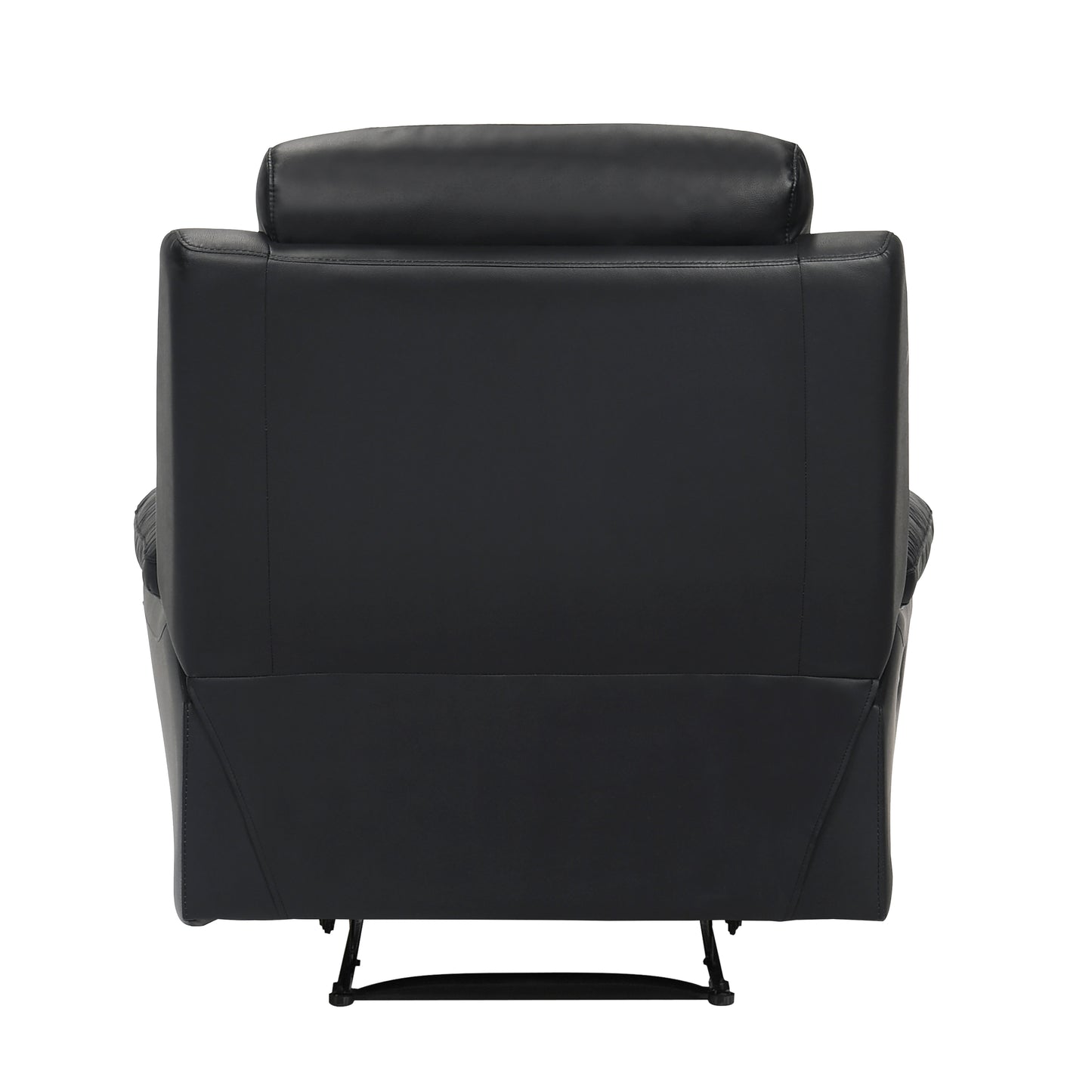 Homelegance Hancock Reclining Chair in Black 9628BLK-1 for Ultimate Comfort