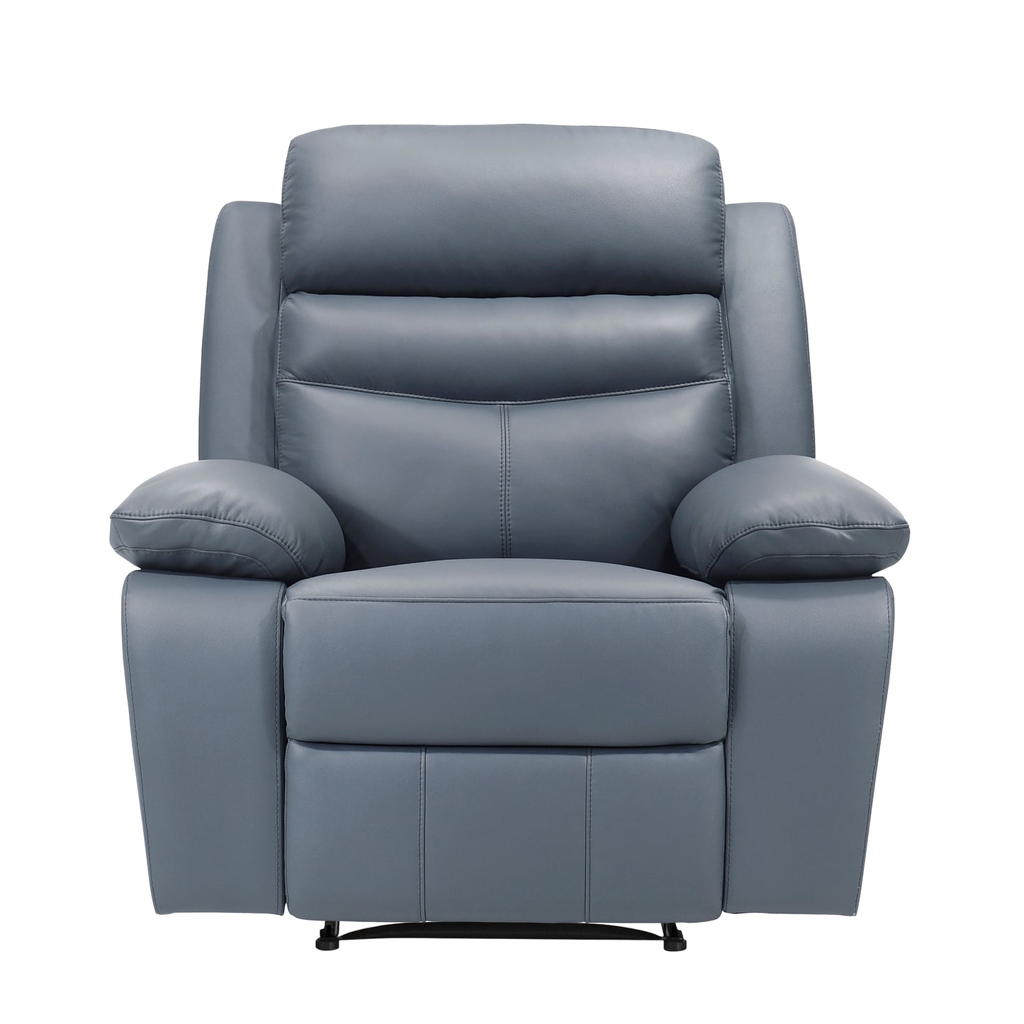 Homelegance Hancock Reclining Chair in Blue Fabric 9628BUE-1