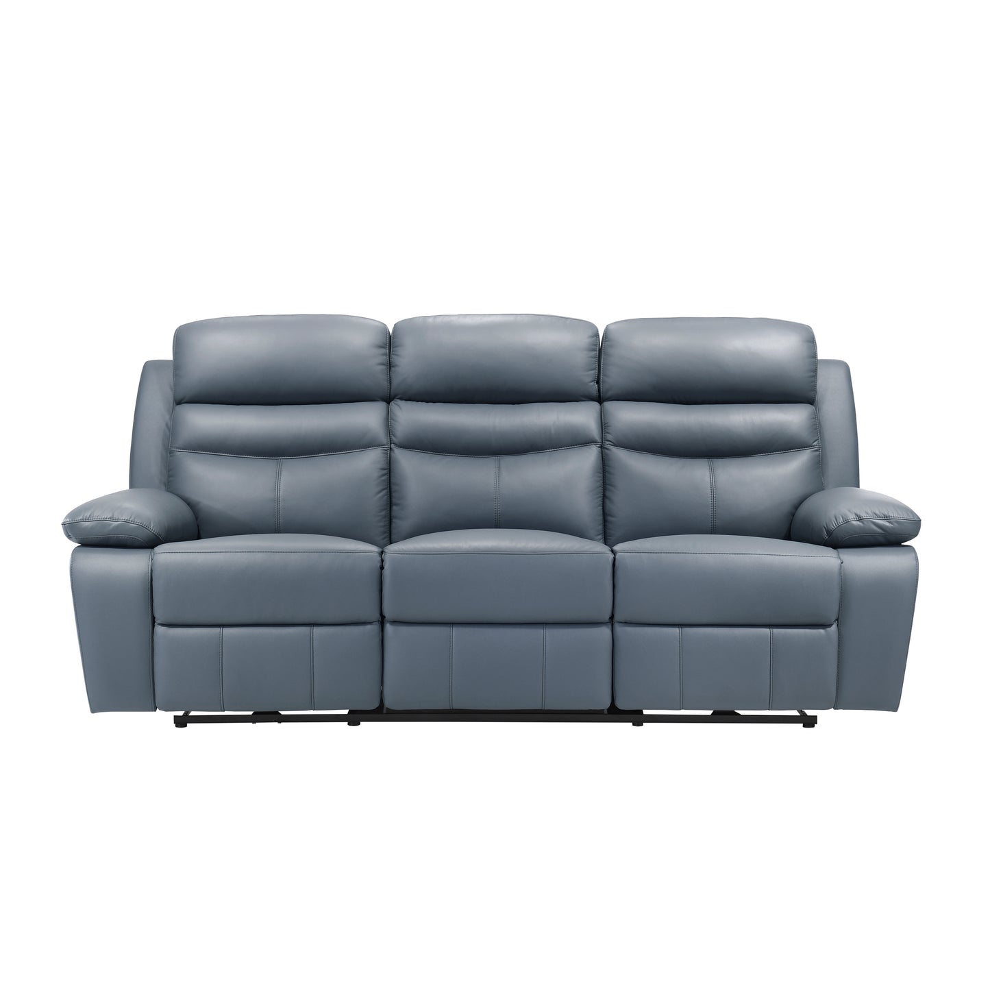 Homelegance Hancock Sectional Sofa Blue Power Recliner 9628BUE-3PW