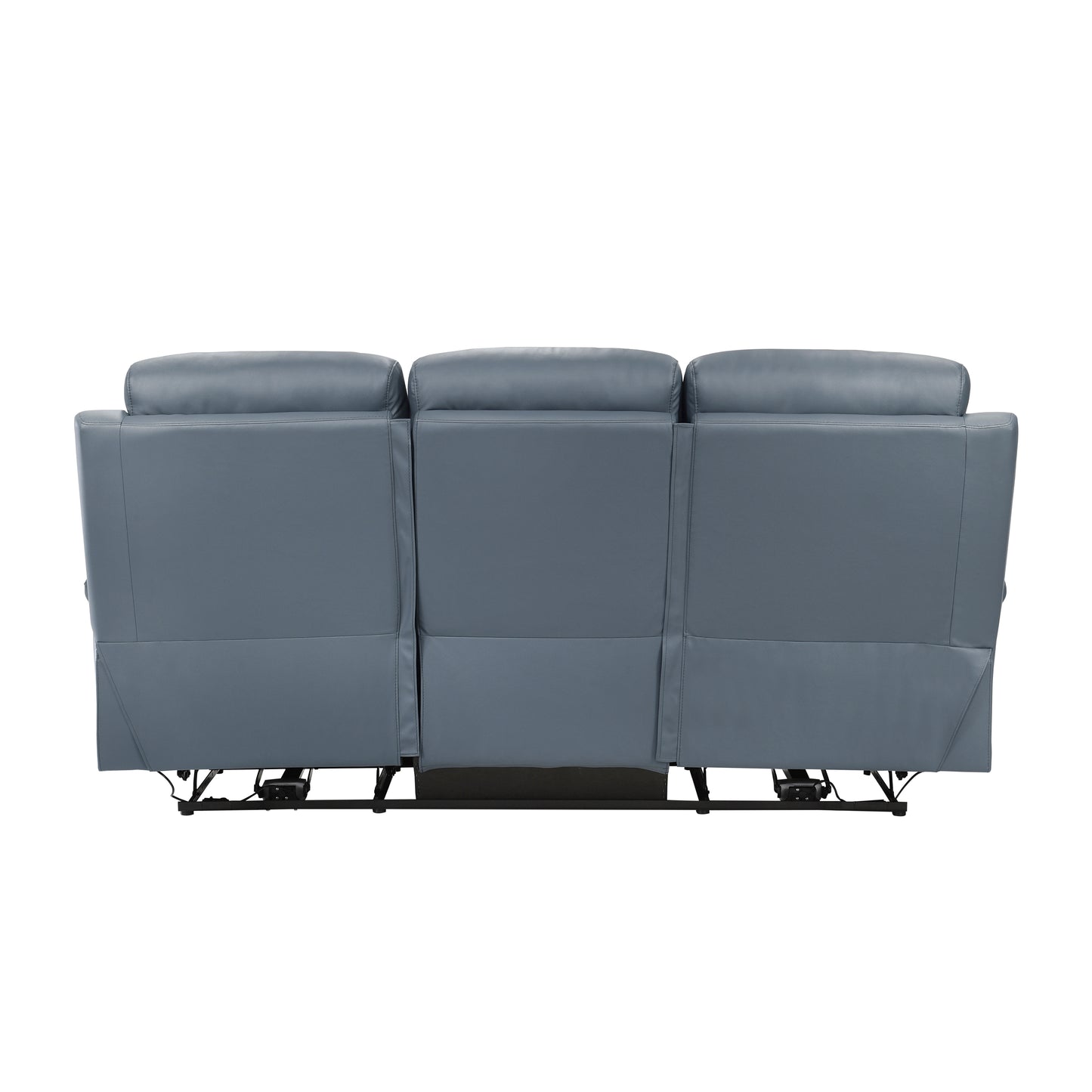 Homelegance Hancock Sectional Sofa Blue Power Recliner 9628BUE-3PW