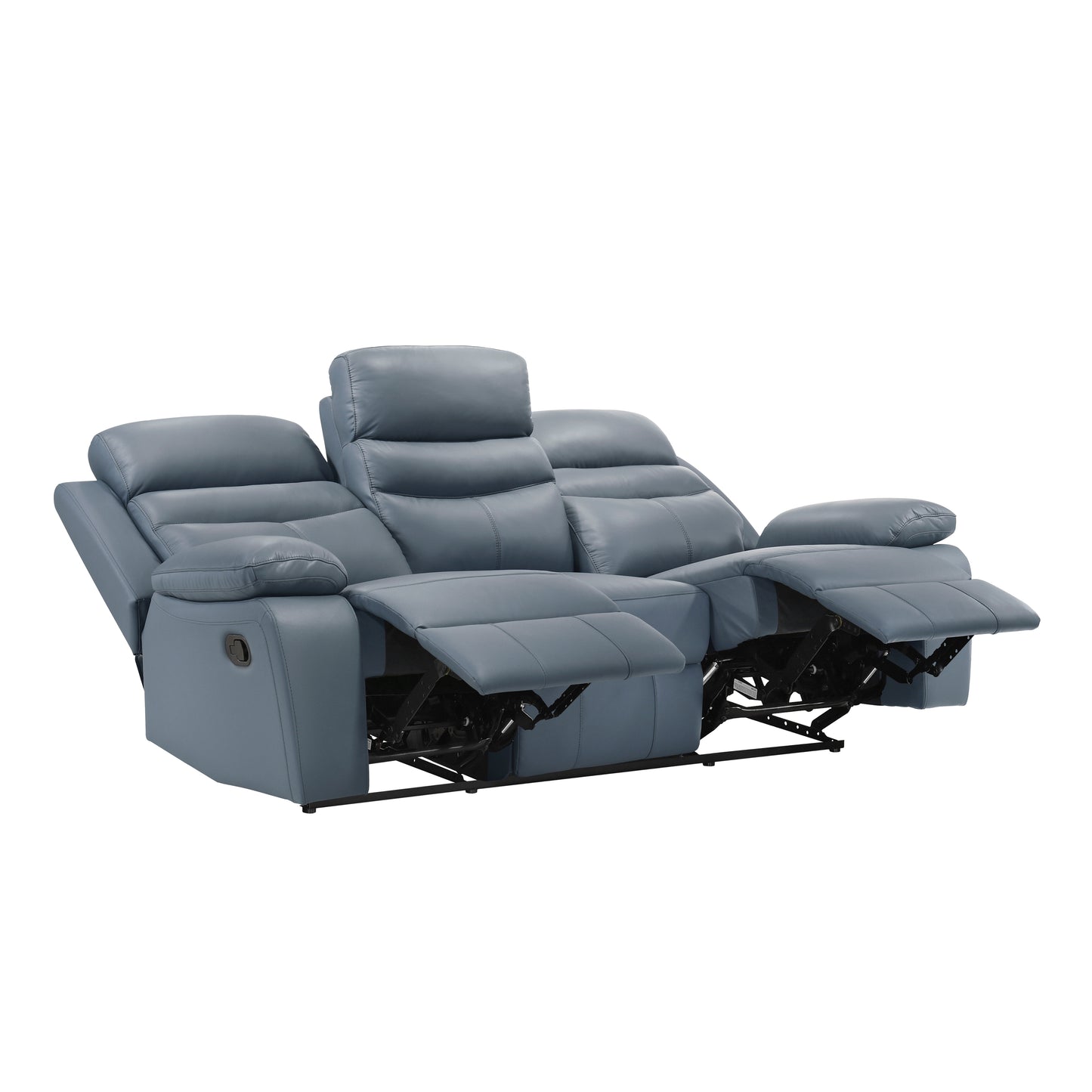 Homelegance Hancock Sectional Sofa Blue Upholstery Luxurious Comfort 9628BUE-3