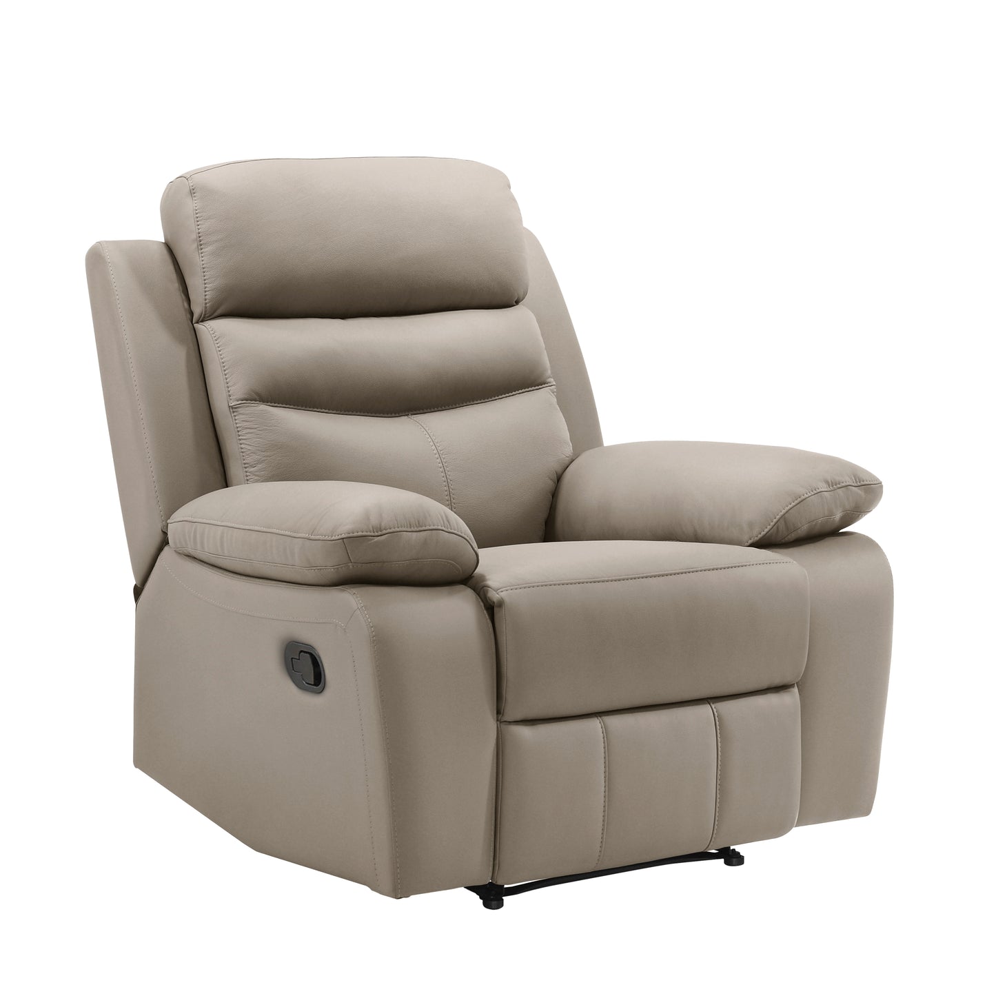 Homelegance Hancock Reclining Chair in Gray Fabric 9628LTE-1