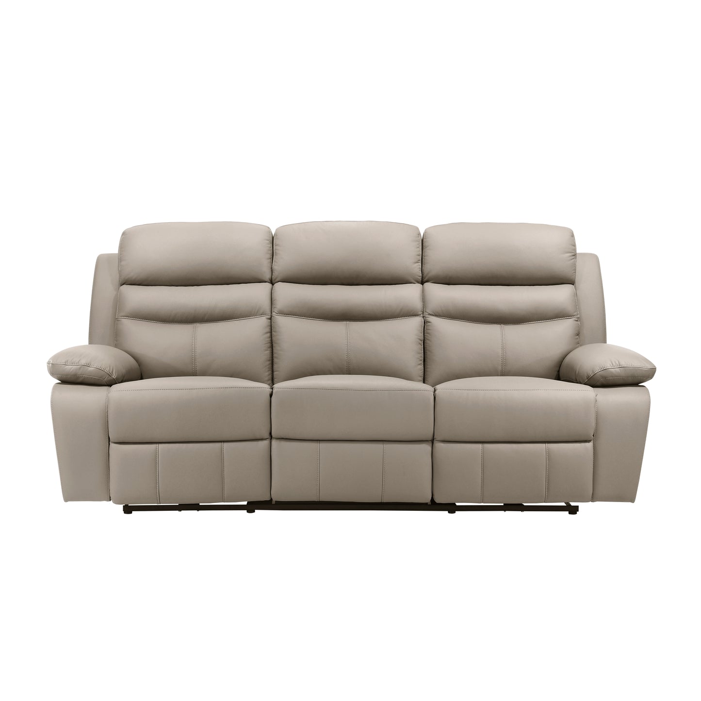 Homelegance Hancock Sectional Sofa in Latte Power Reclining Comfort 9628LTE-3PW