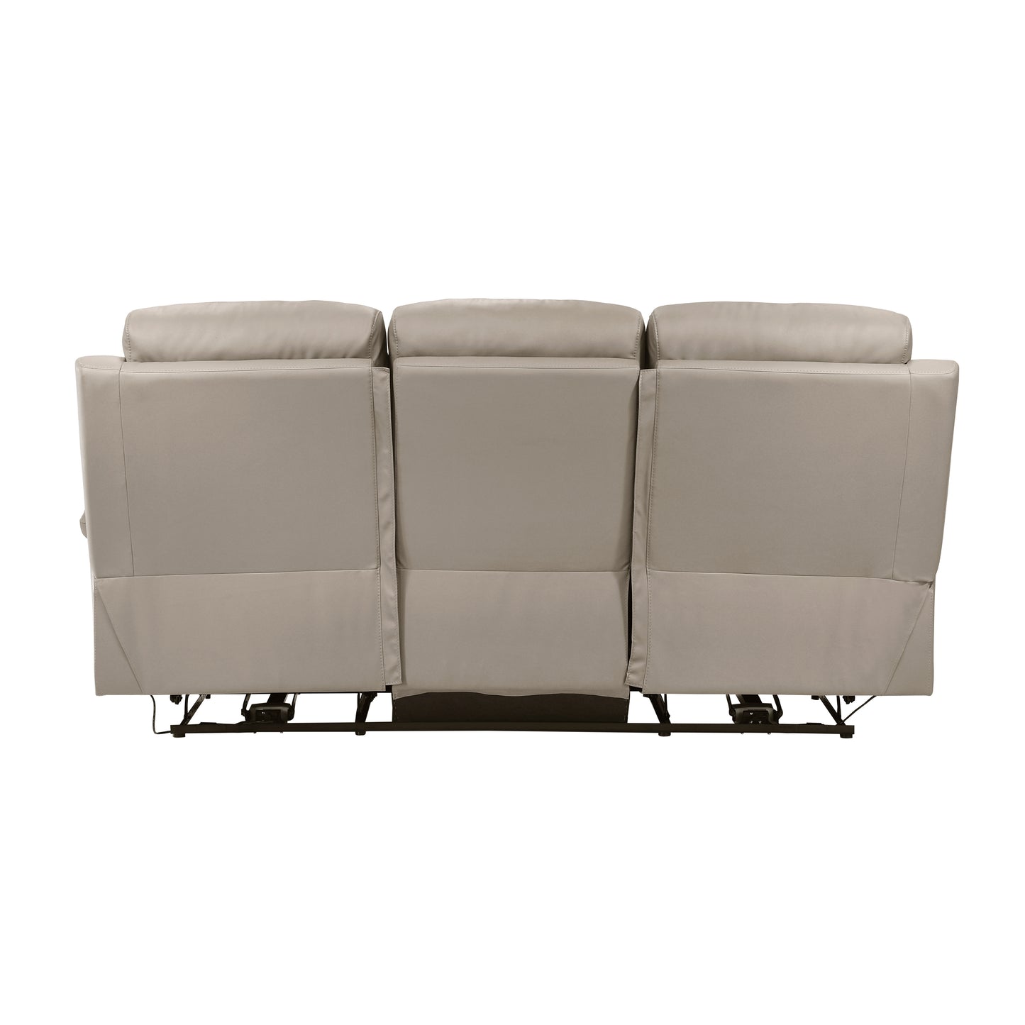 Homelegance Hancock Sectional Sofa in Latte Power Reclining Comfort 9628LTE-3PW
