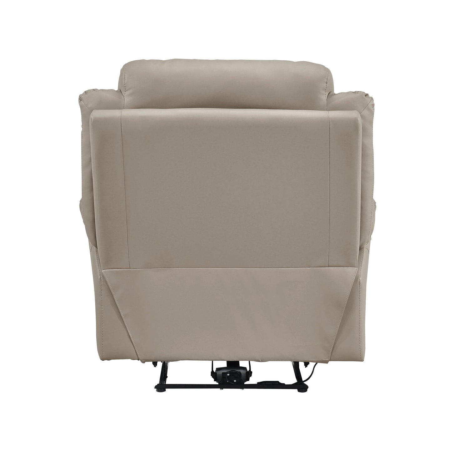 Homelegance Laconia Reclining Chair Power Recliner in Gray 9629LTE-1PW