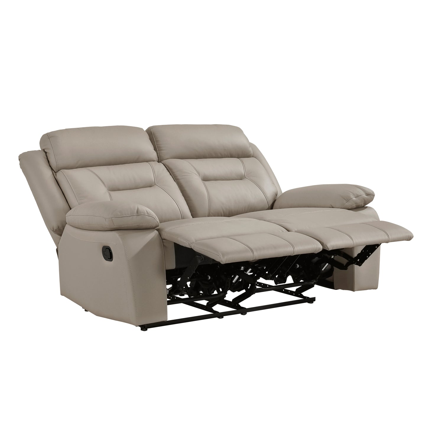Homelegance Laconia Latte Loveseat Reclining 9629LTE-2