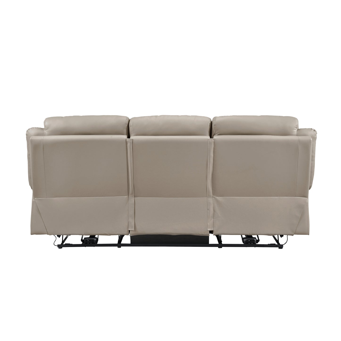 Homelegance Laconia Power Double Reclining Sectional Sofa in Luxurious Upholstery 9629LTE-3PW