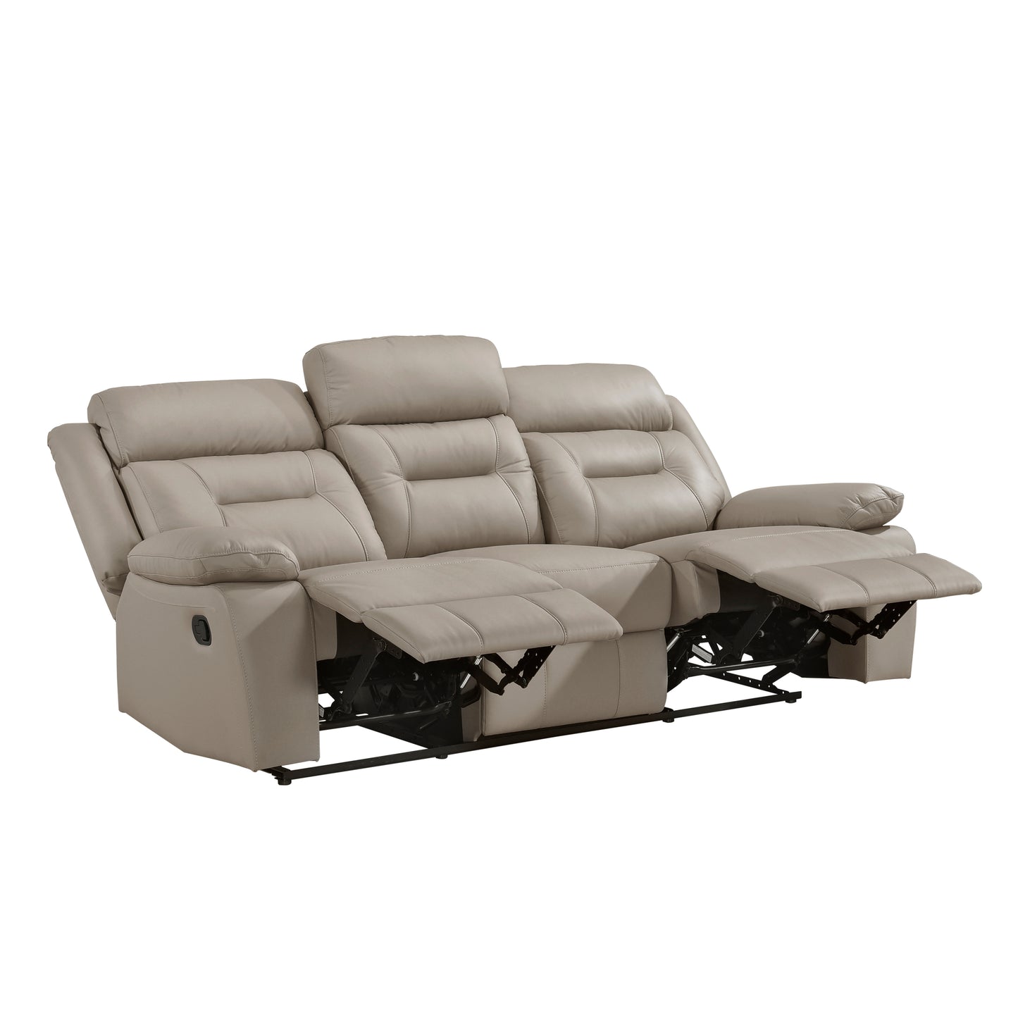 Homelegance Laconia Sectional Sofa in Luxurious Latte 9629LTE-3
