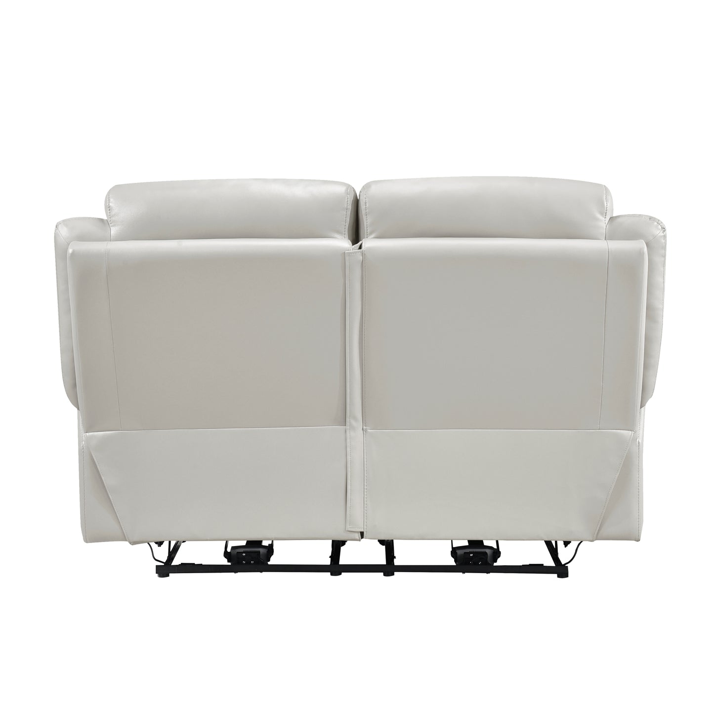 Homelegance Laconia Power Reclining Loveseat in Gray 9629SVE-2PW
