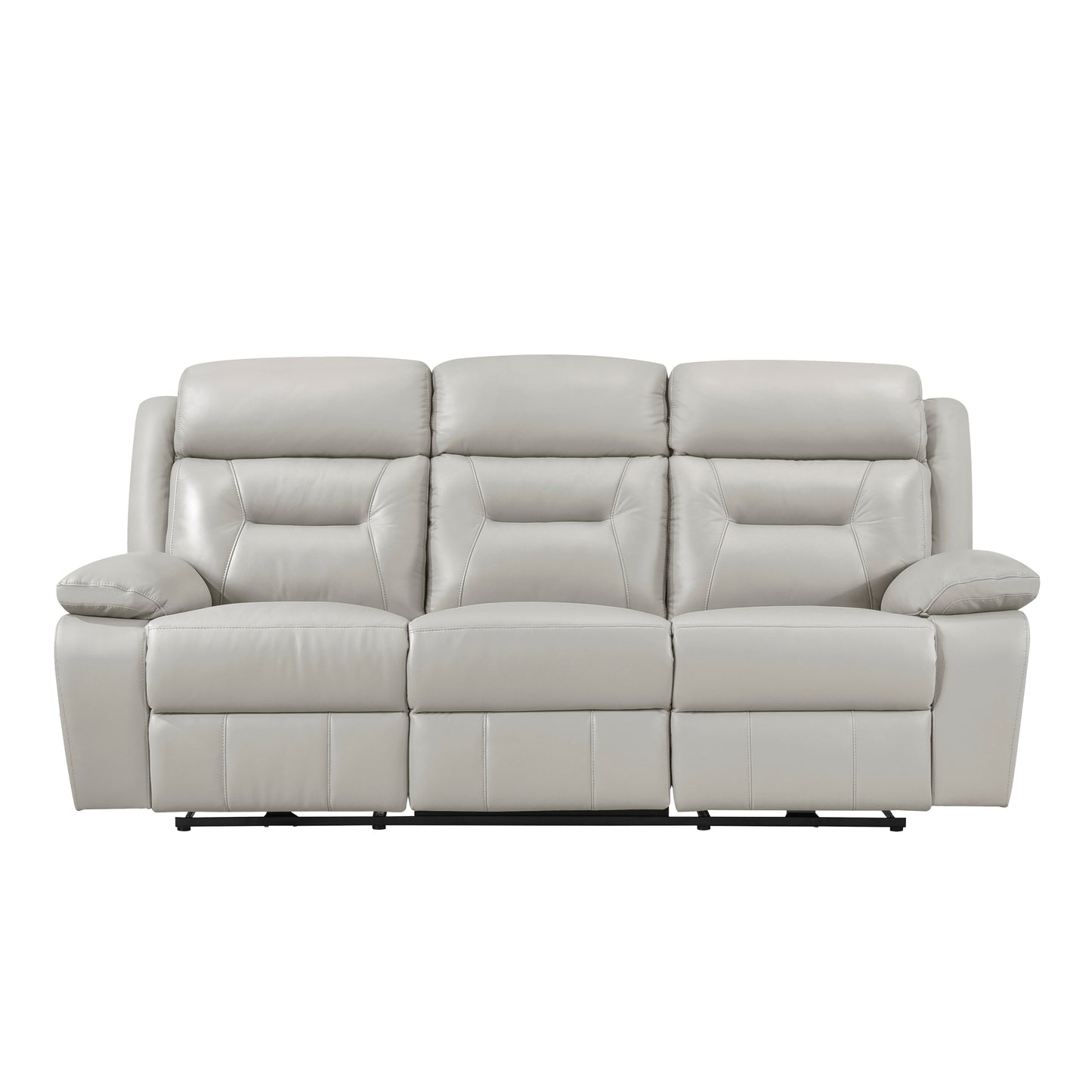 Homelegance Laconia Power Double Reclining Sectional Sofa Velvet 9629SVE-3PW