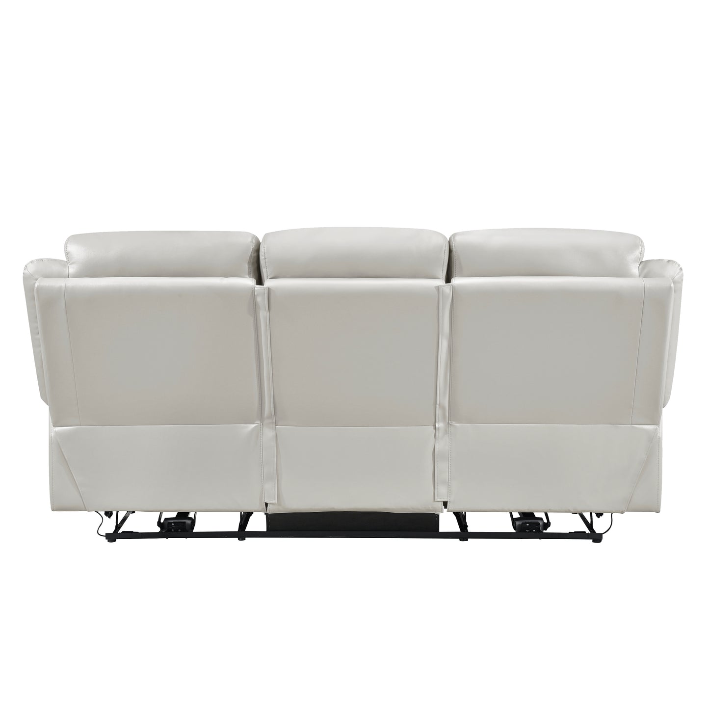 Homelegance Laconia Power Double Reclining Sectional Sofa Velvet 9629SVE-3PW
