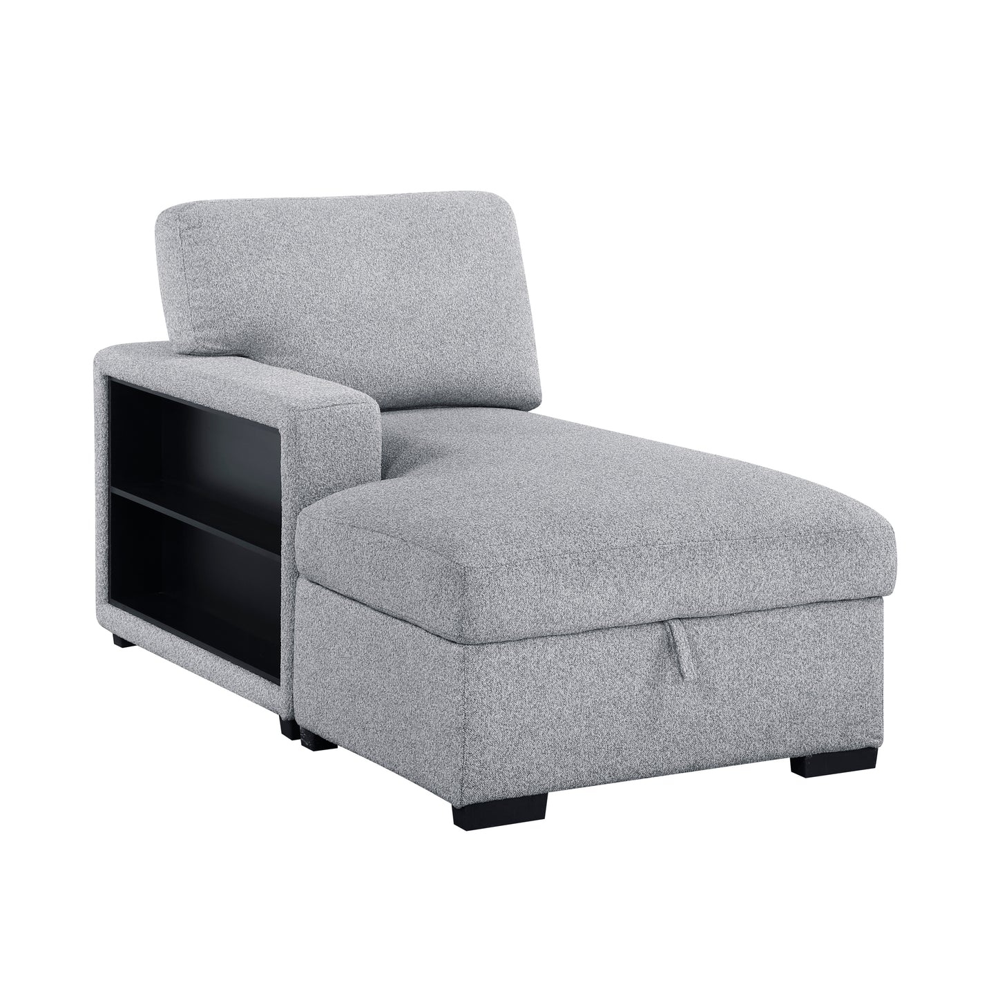 Homelegance Pompano Gray Sectional Sofa 9630GY-42LRC