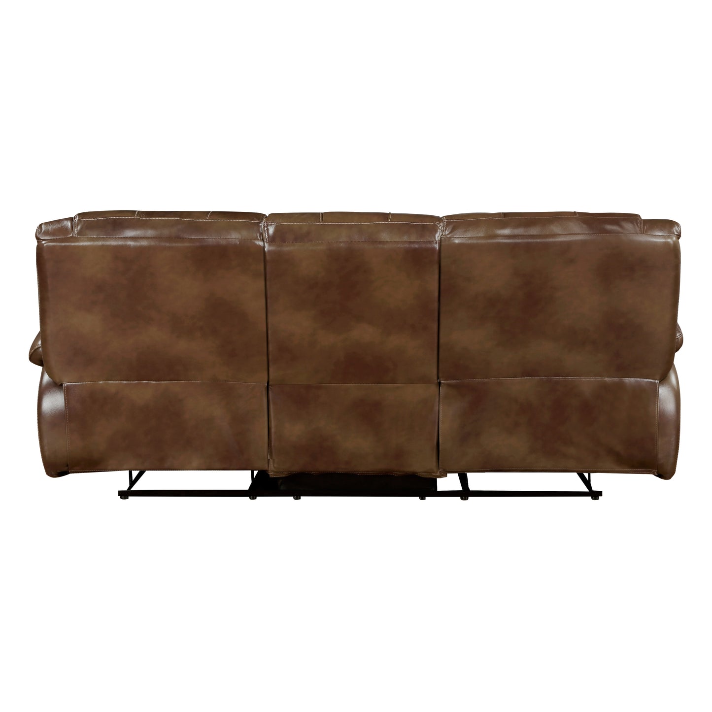 Homelegance Ellicott Brown Dual Reclining Sectional Sofa 9639BR-3