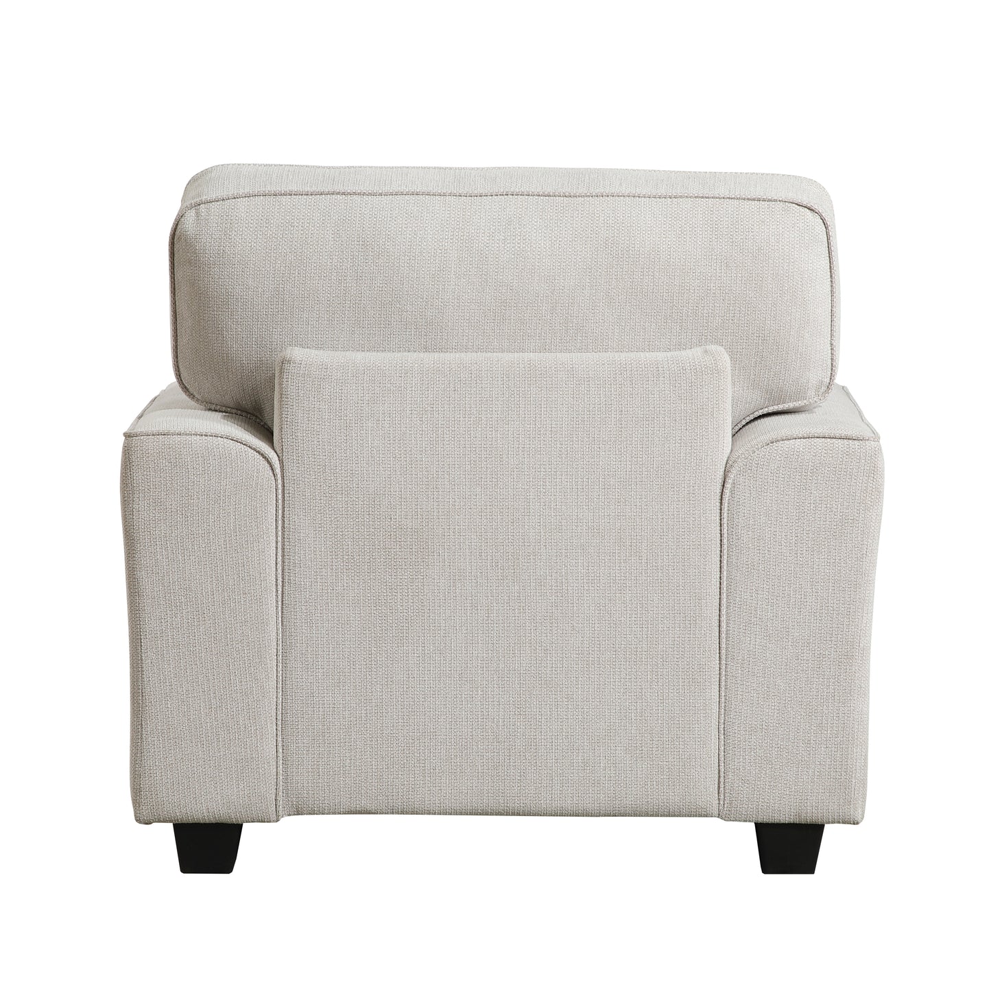 Homelegance Bradford Accent Chair in Sand Chenille with Nailhead Trim 9648SN-1