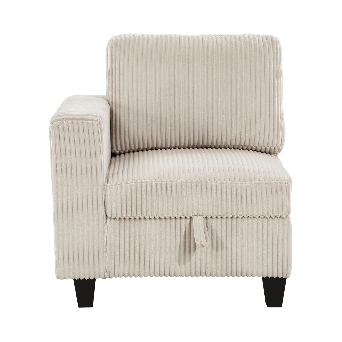 Homelegance Walterboro Sectional Sofa in Beige 9650BE-7SC