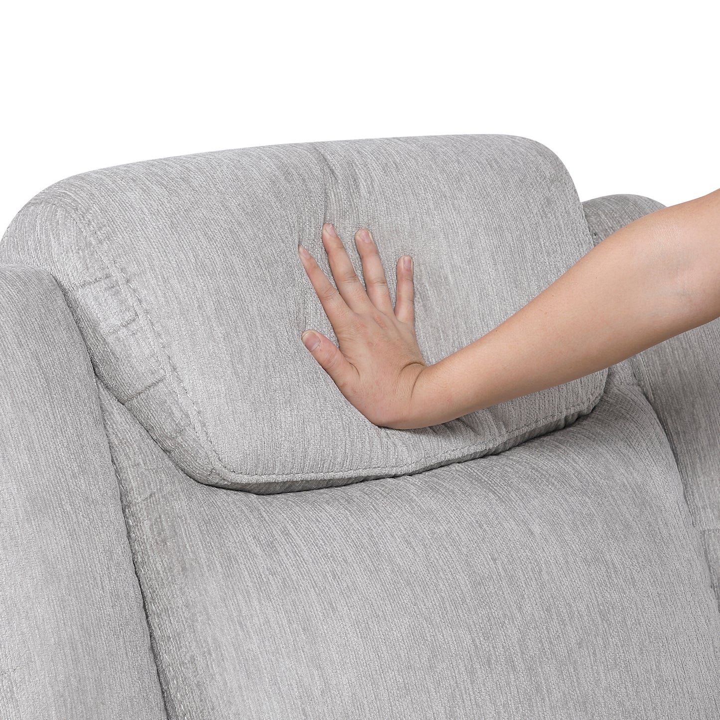Homelegance Loveseat Reclining Gray 9703GY-2