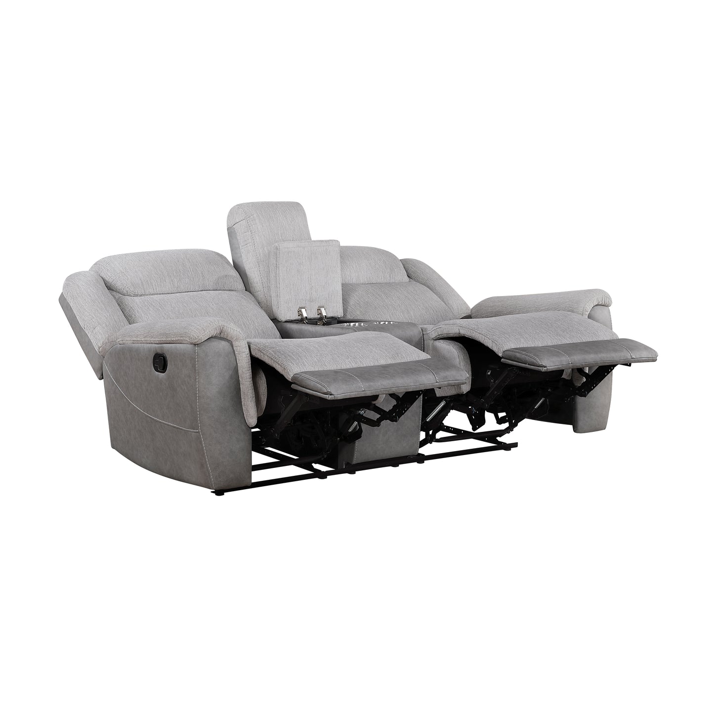 Homelegance Loveseat Reclining Gray 9703GY-2