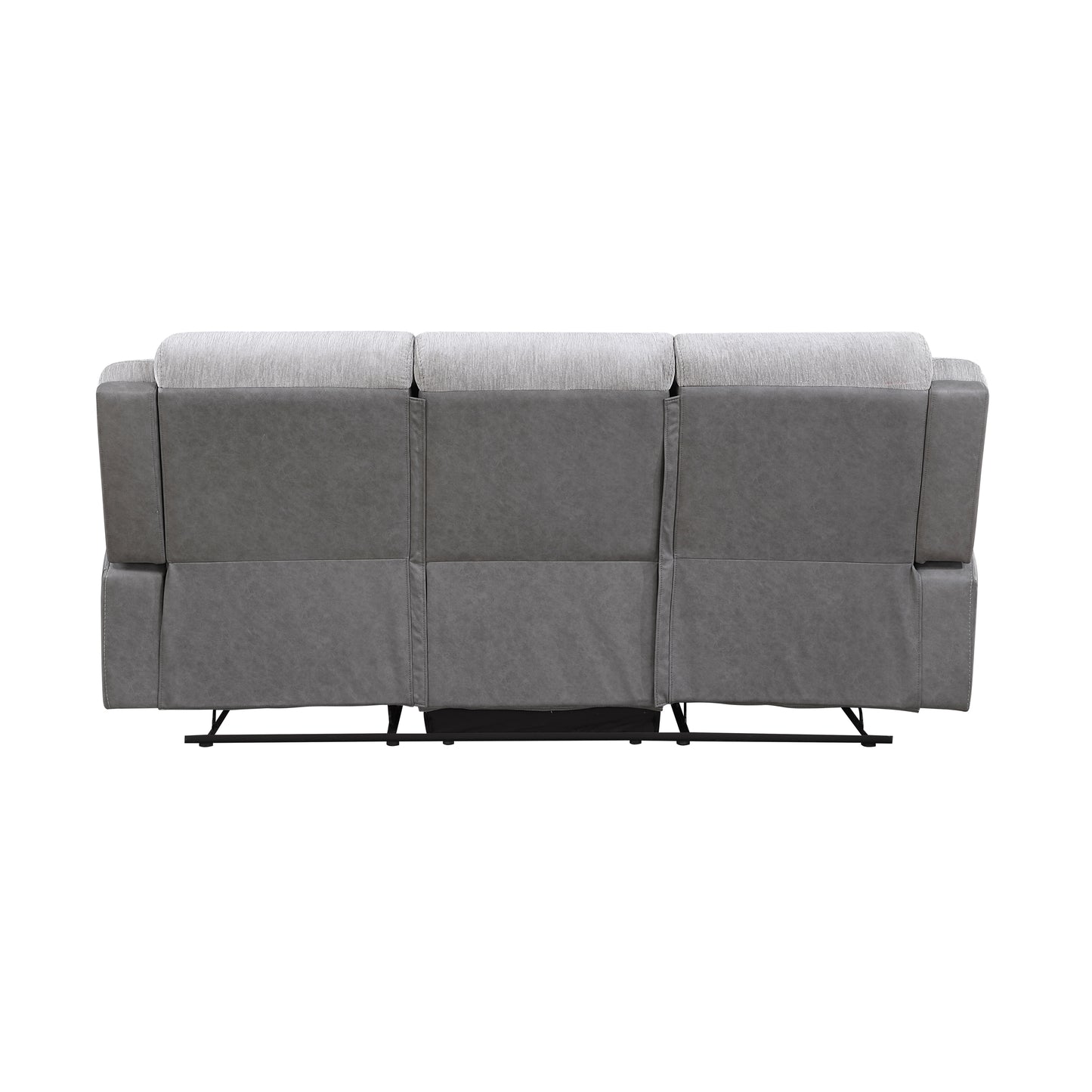 Homelegance Sofas Reclining Sofa Gray Fabric Comfort 9703GY-3