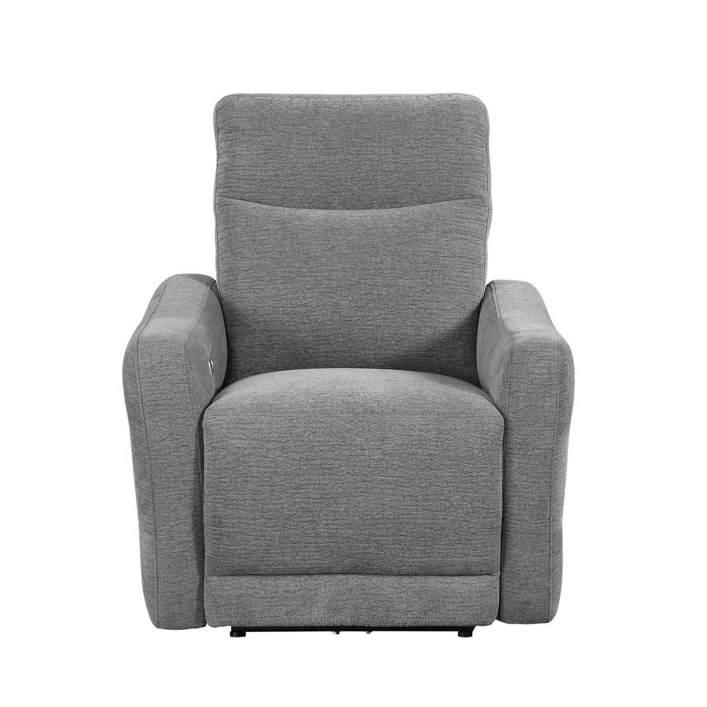 Homelegance Edition Reclining Chair Power Recliner Dove Gray 9804DV-1PWH