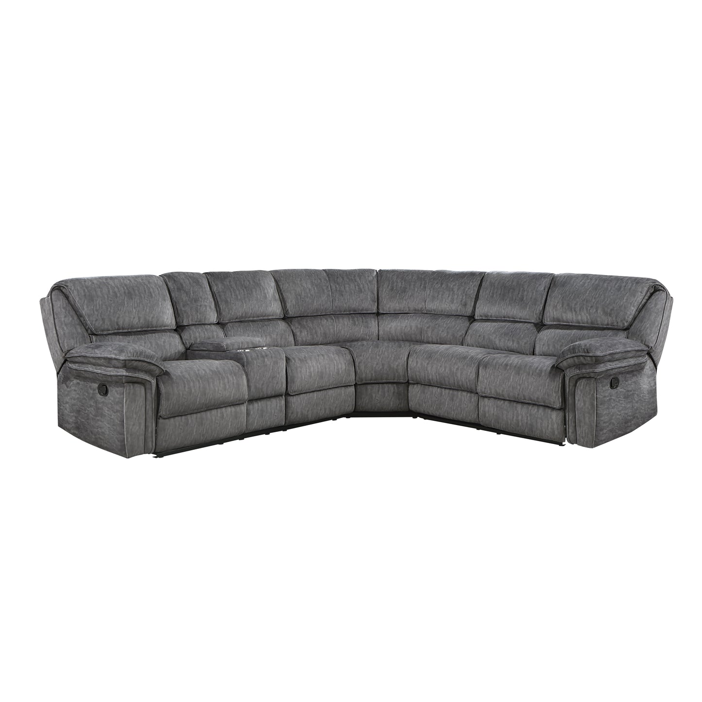Homelegance Muirfield Sectional Sofa in Light Brown 9913-32LCN2R