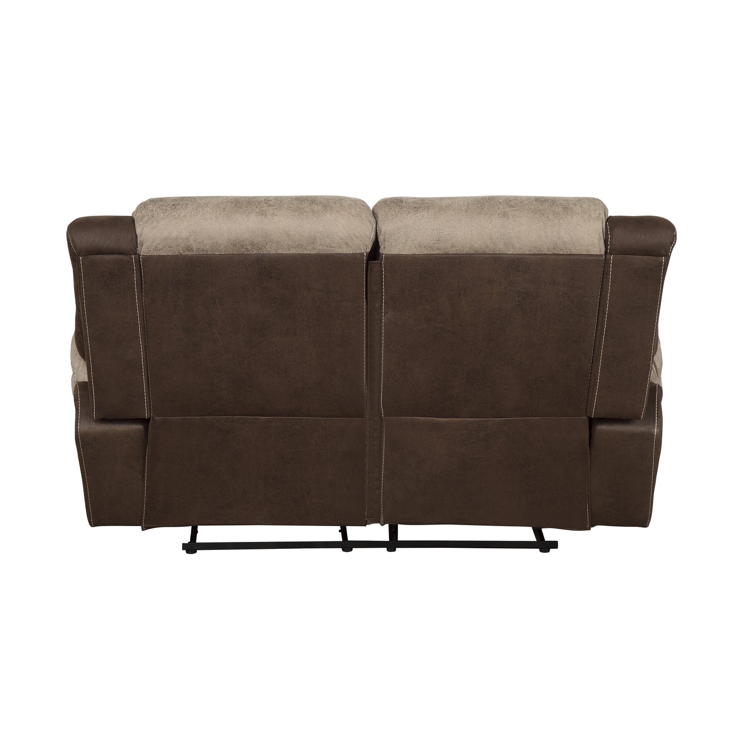Homelegance Loveseat Reclining in 2-tone Brown 9980-2