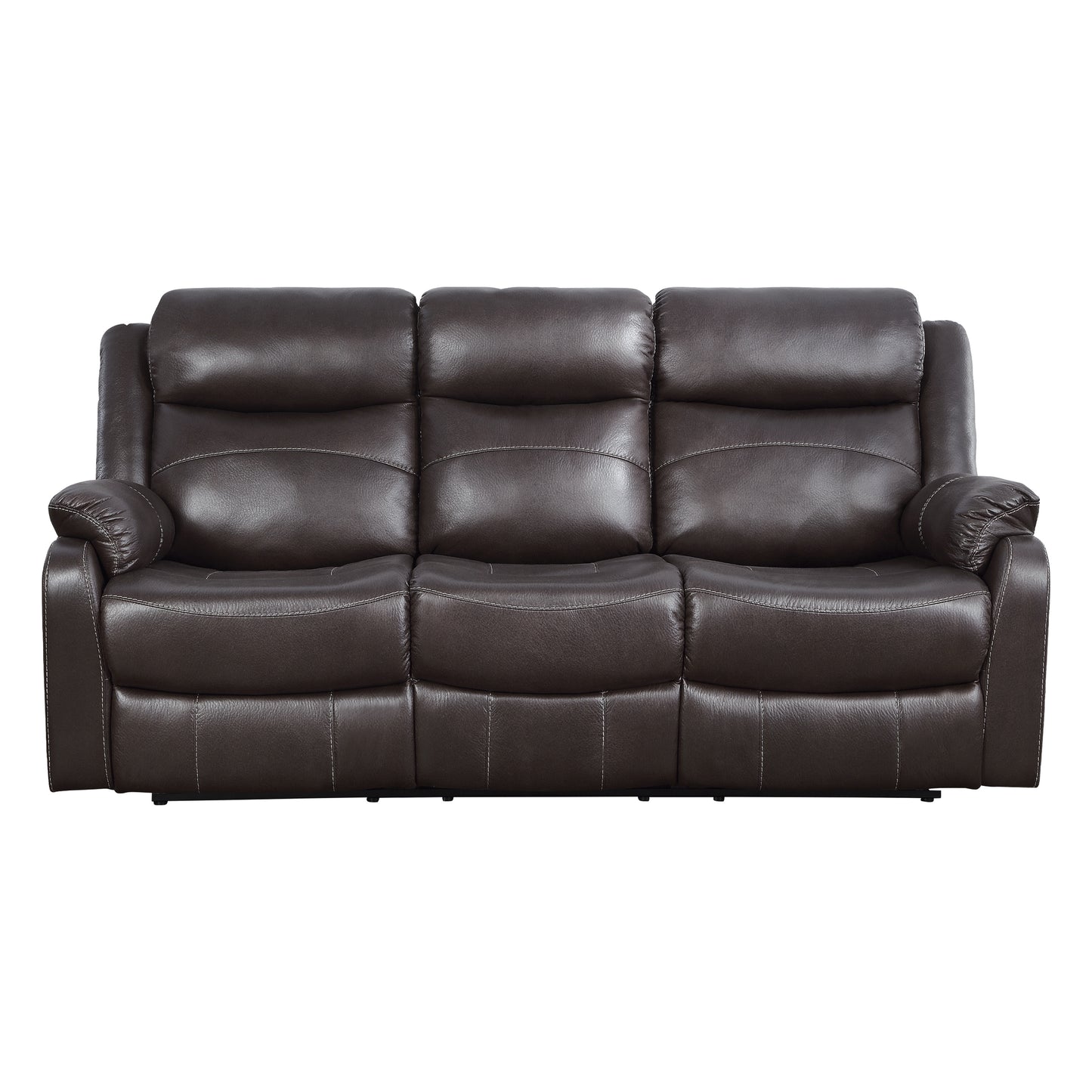 Homelegance Yerba Dark Brown Reclining Sectional Sofa 9990DB-3