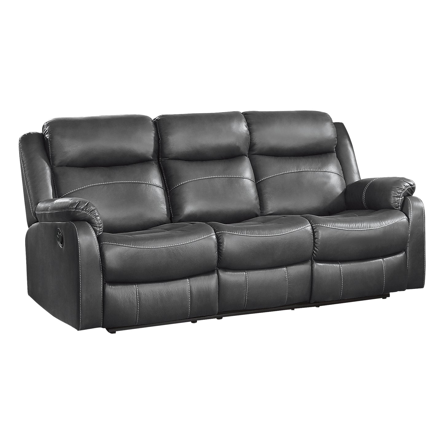Homelegance Yerba Dark Gray Reclining Sectional Sofa 9990GY-3