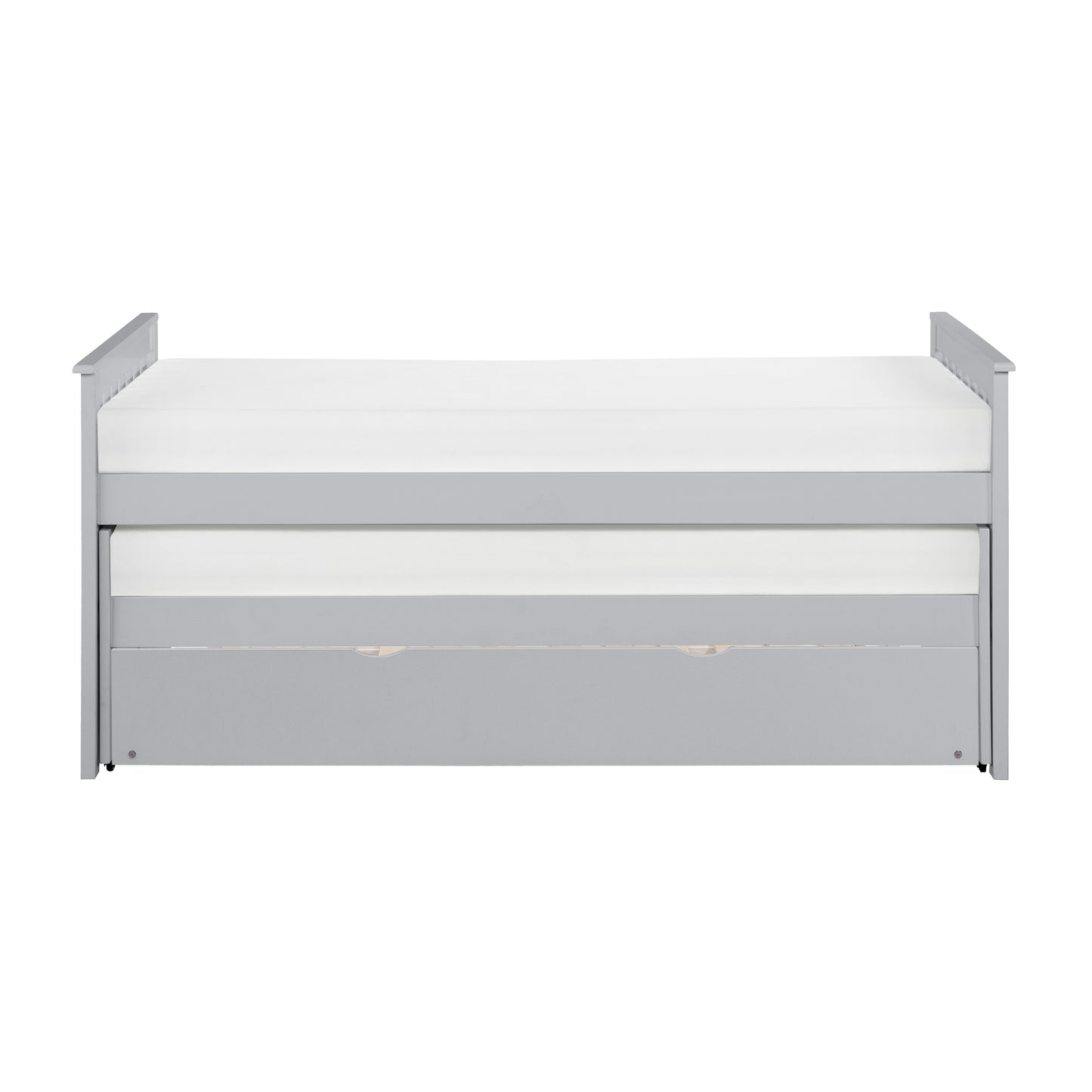 Homelegance Orion Twin Twin Bed with Twin Trundle Gray B2063RT-1R
