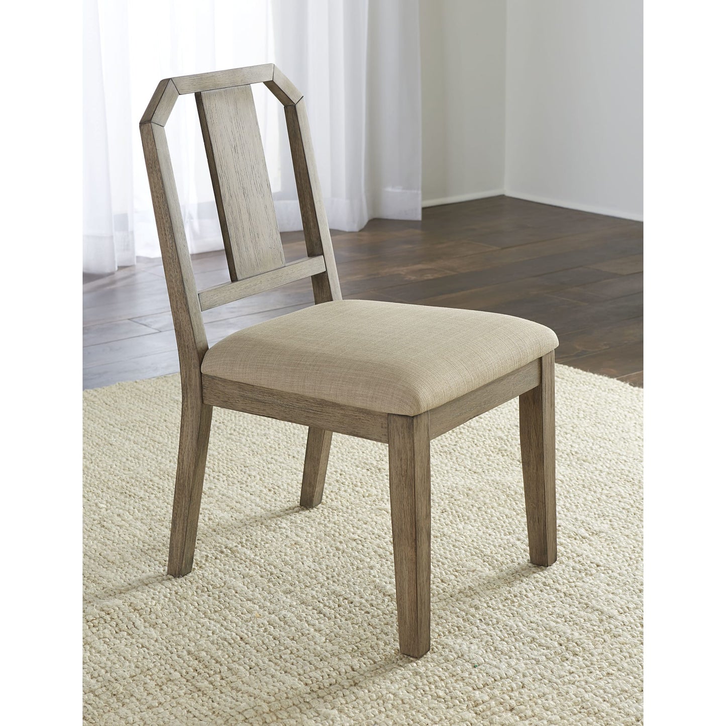 Modus Acadia Upholstered Side Chair in Toffee/Toast