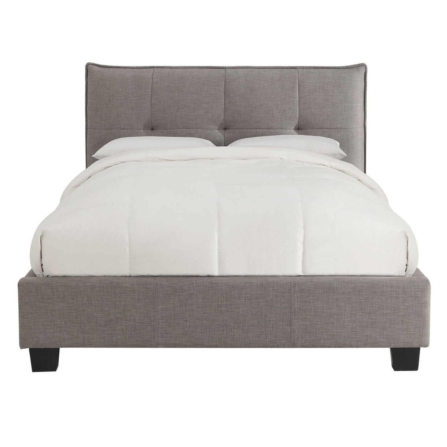 Modus Adona Upholstered Platform Bed in Dolphin Linen