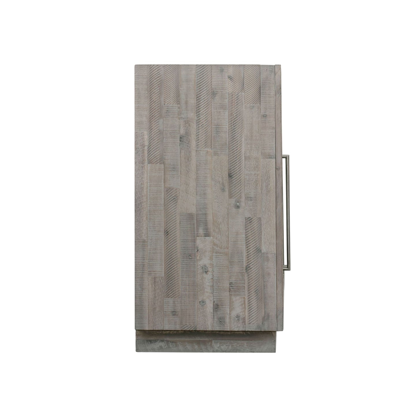 Modus Alexandra Solid Wood 54 inch Media Console in Rustic Latte