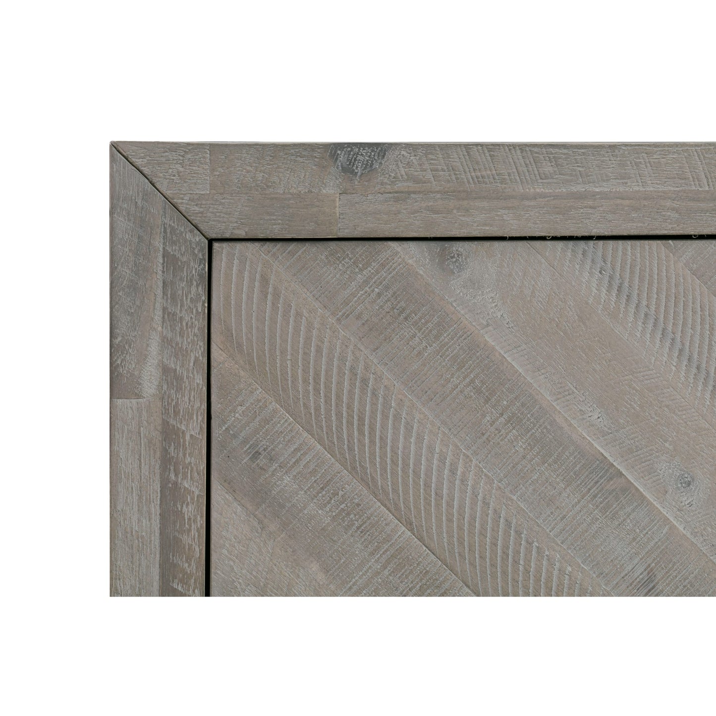 Modus Alexandra Solid Wood 64 inch Media Console in Rustic Latte