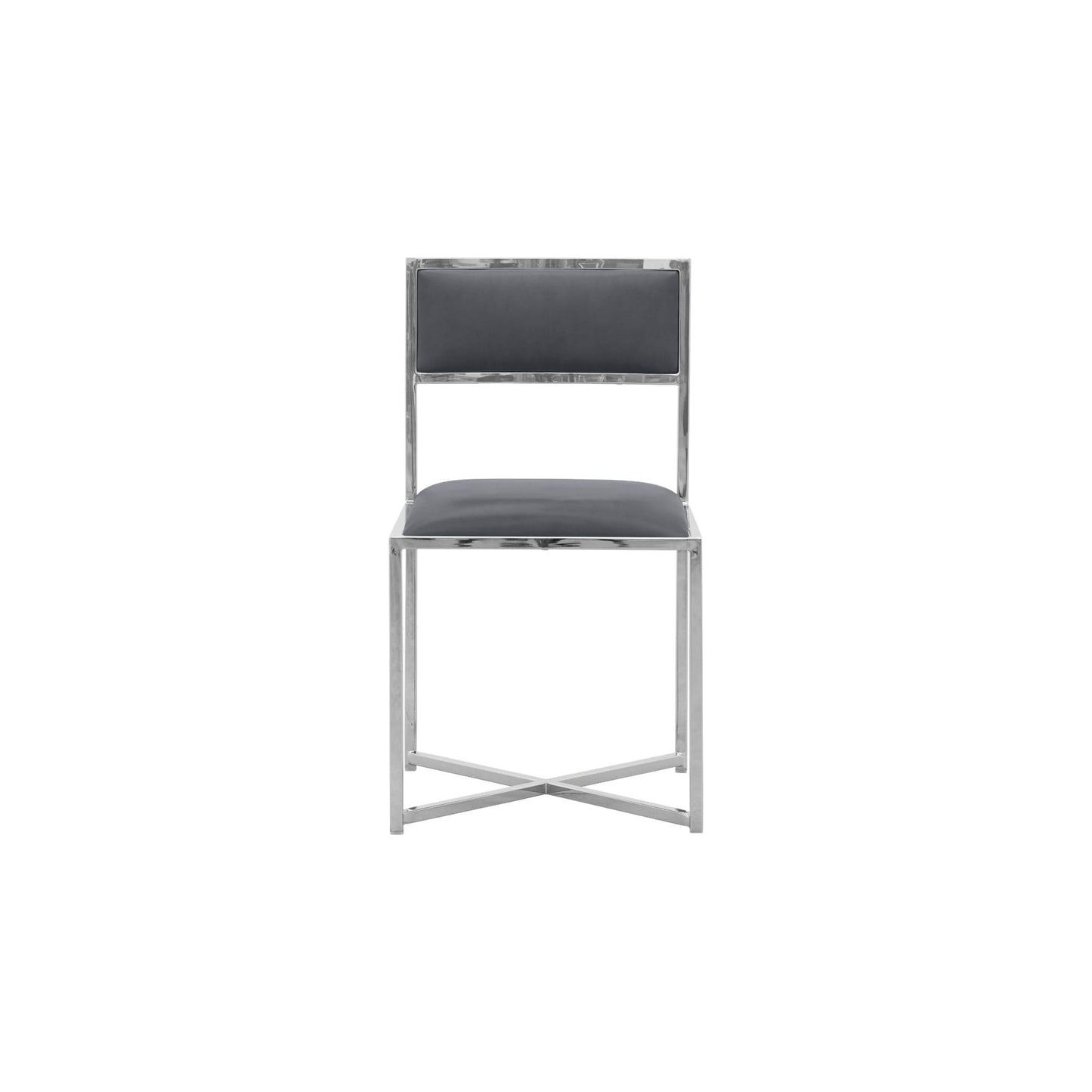 Modus Amalfi X-Base Chair in Cobalt Leather