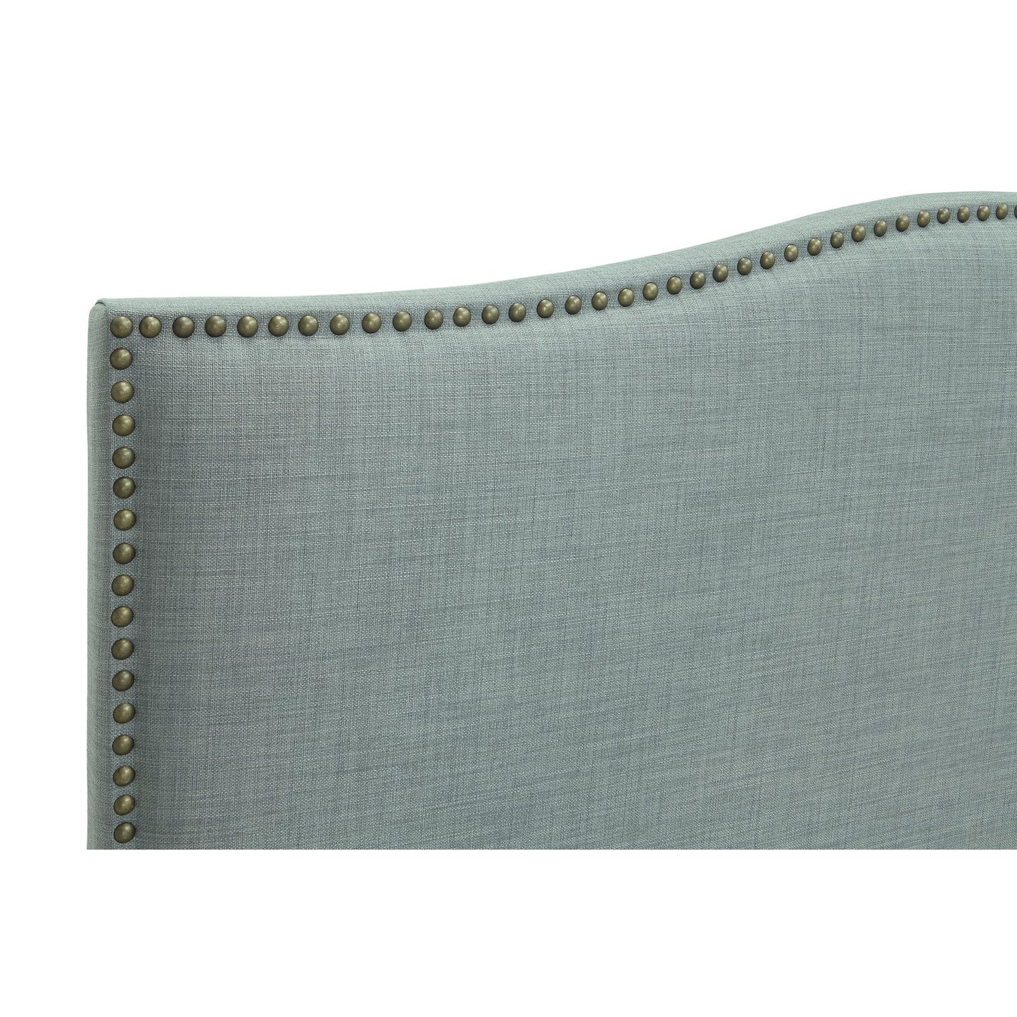 Modus Ariana Upholstered Footboard Storage Bed in Bluebird