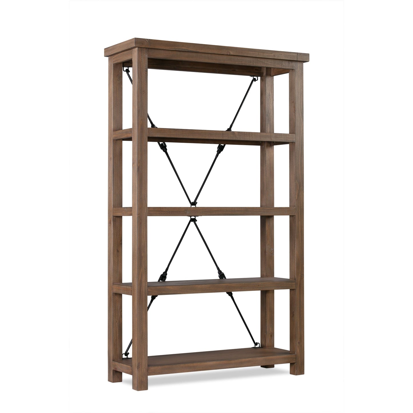 Modus Autumn Open Shelving Unit Flint Oak