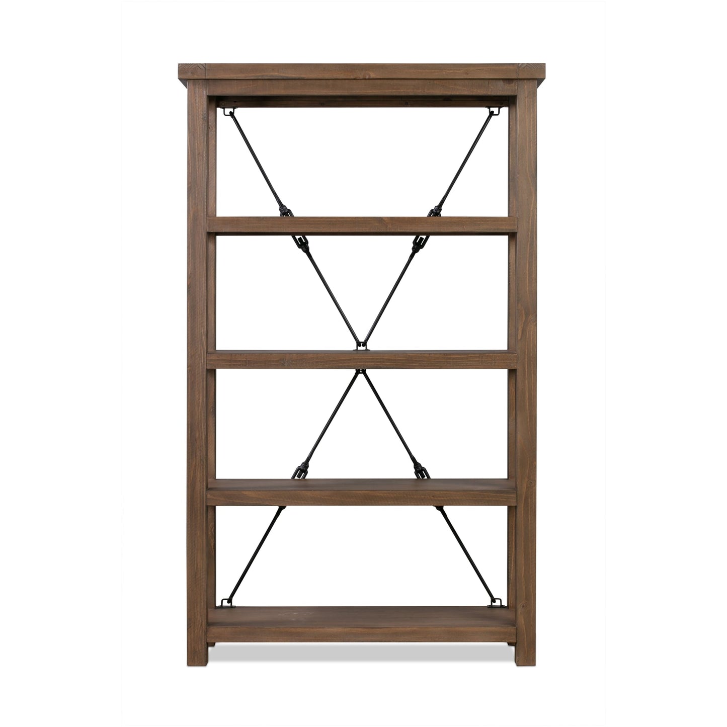 Modus Autumn Open Shelving Unit Flint Oak