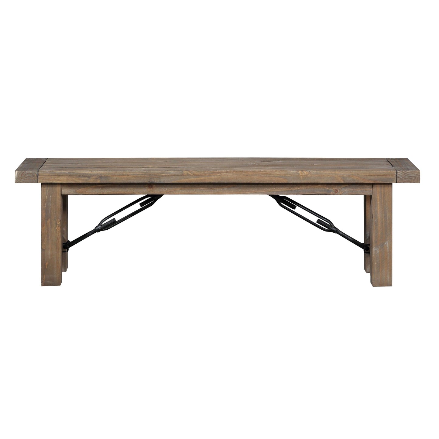 Modus Autumn Solid Wood Dining Bench in Flink Oak