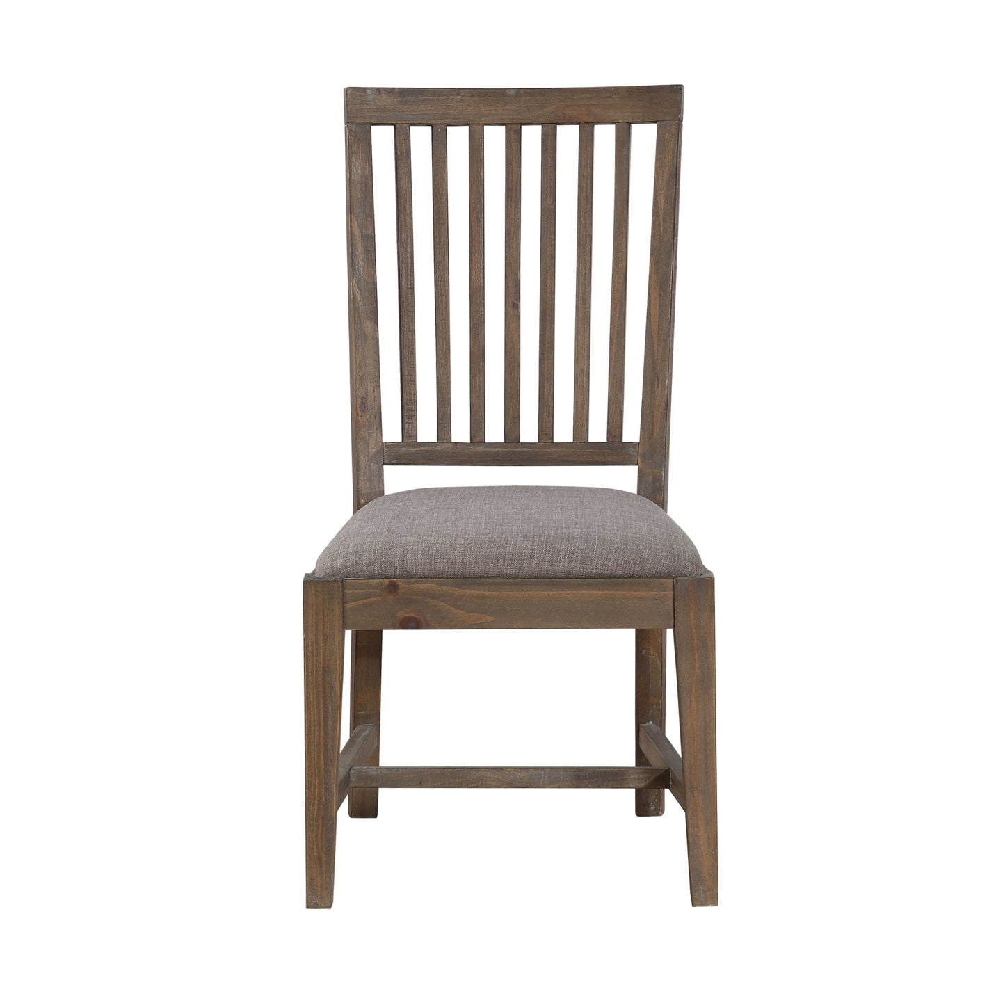 Modus Autumn Solid Wood Upholstered Dining Chair in Flint Oak