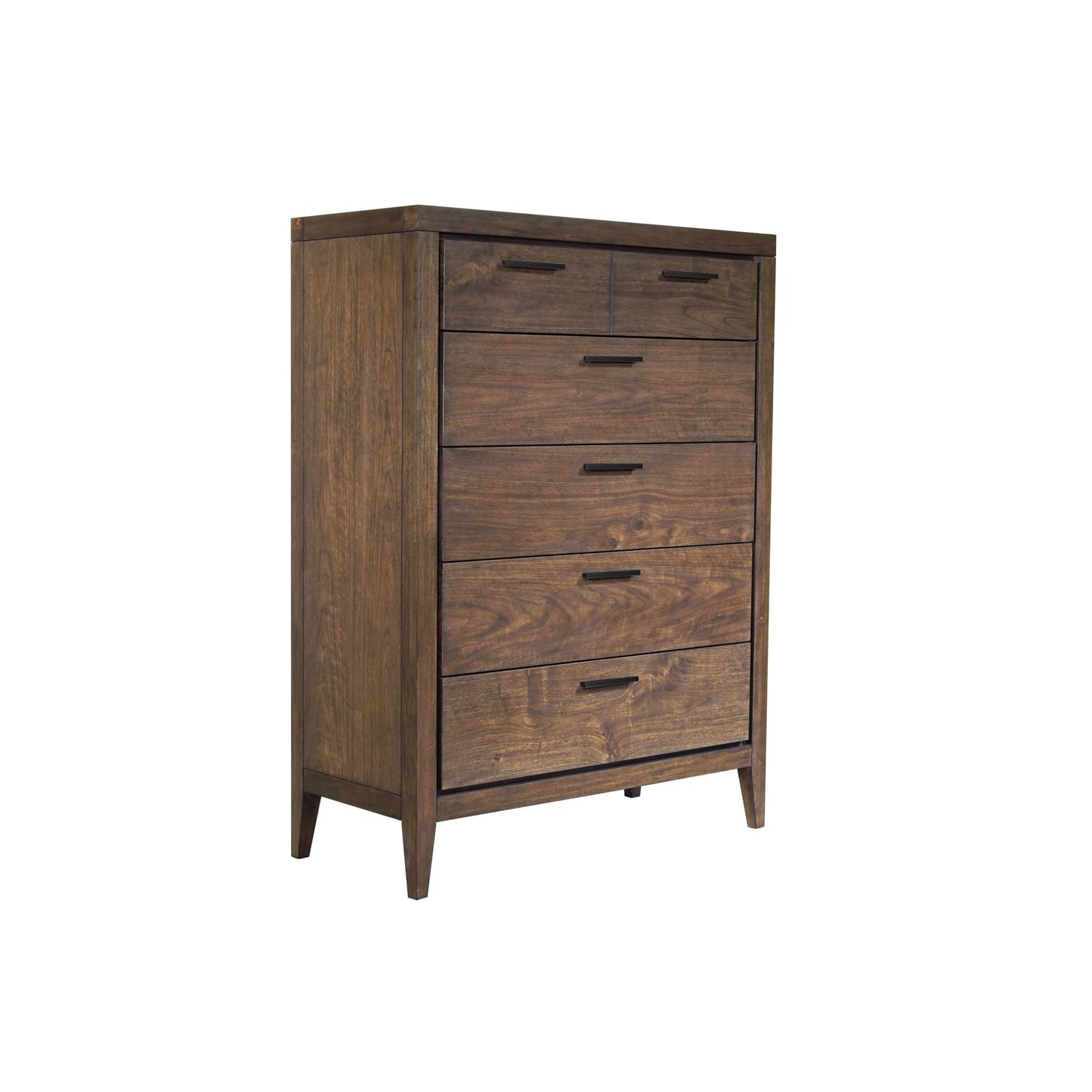 Modus Modus Modus Boracay Five Drawer Walnut Chest in Wild Oats Brown