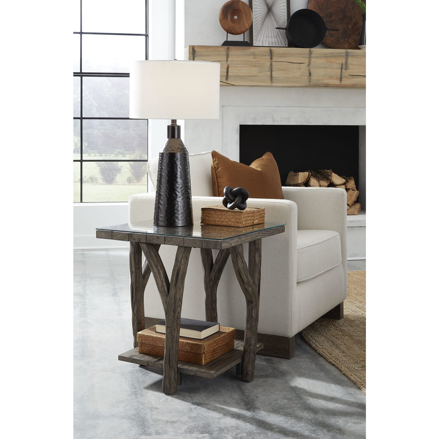 Modus Bridger End Table in Chalet
