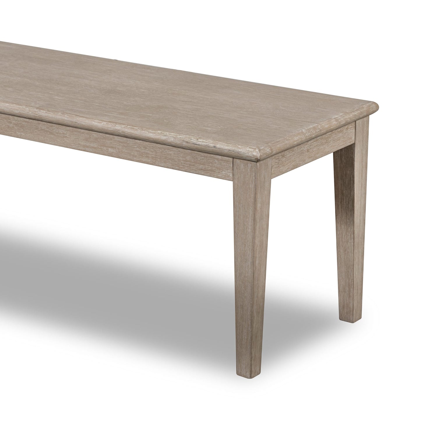 Modus Camden Oak Wood Bench in Chai