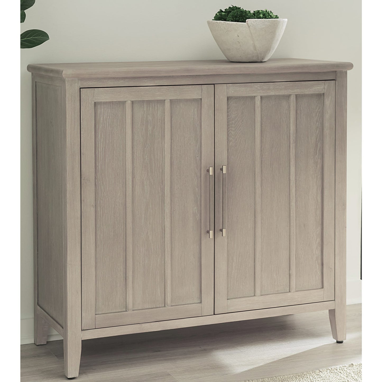 Modus Camden Two Door Two Drawer Bar Cabinet with Stemware Rack and Wine Rack in Chai