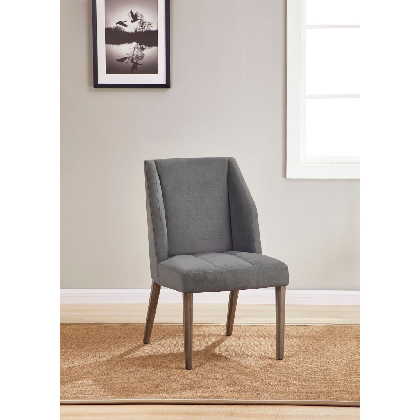 Modus Crossroads - Modern Brodie Chair in Grey Denim