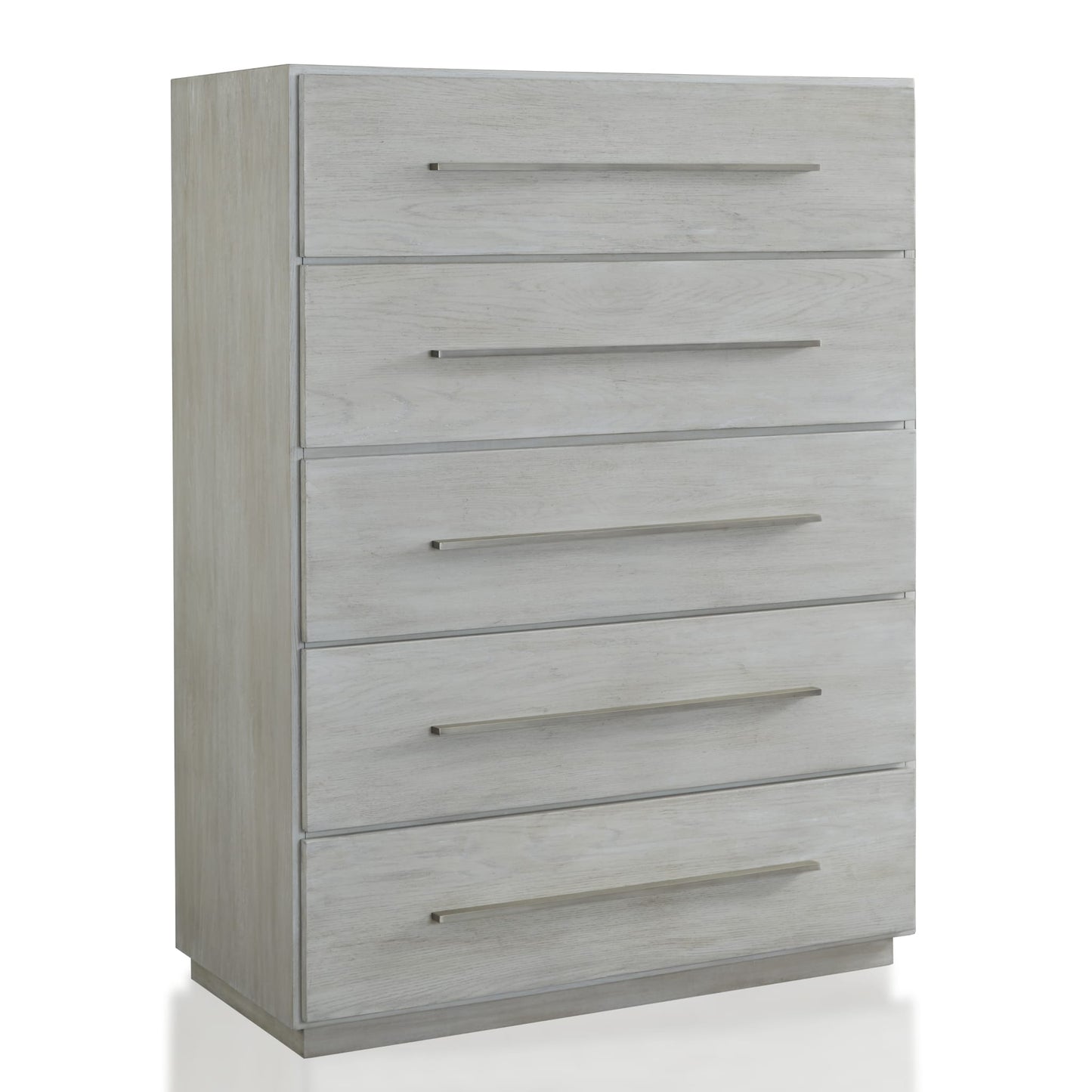Modus Modus Modus Destination Five Drawer Chest in Cotton Grey
