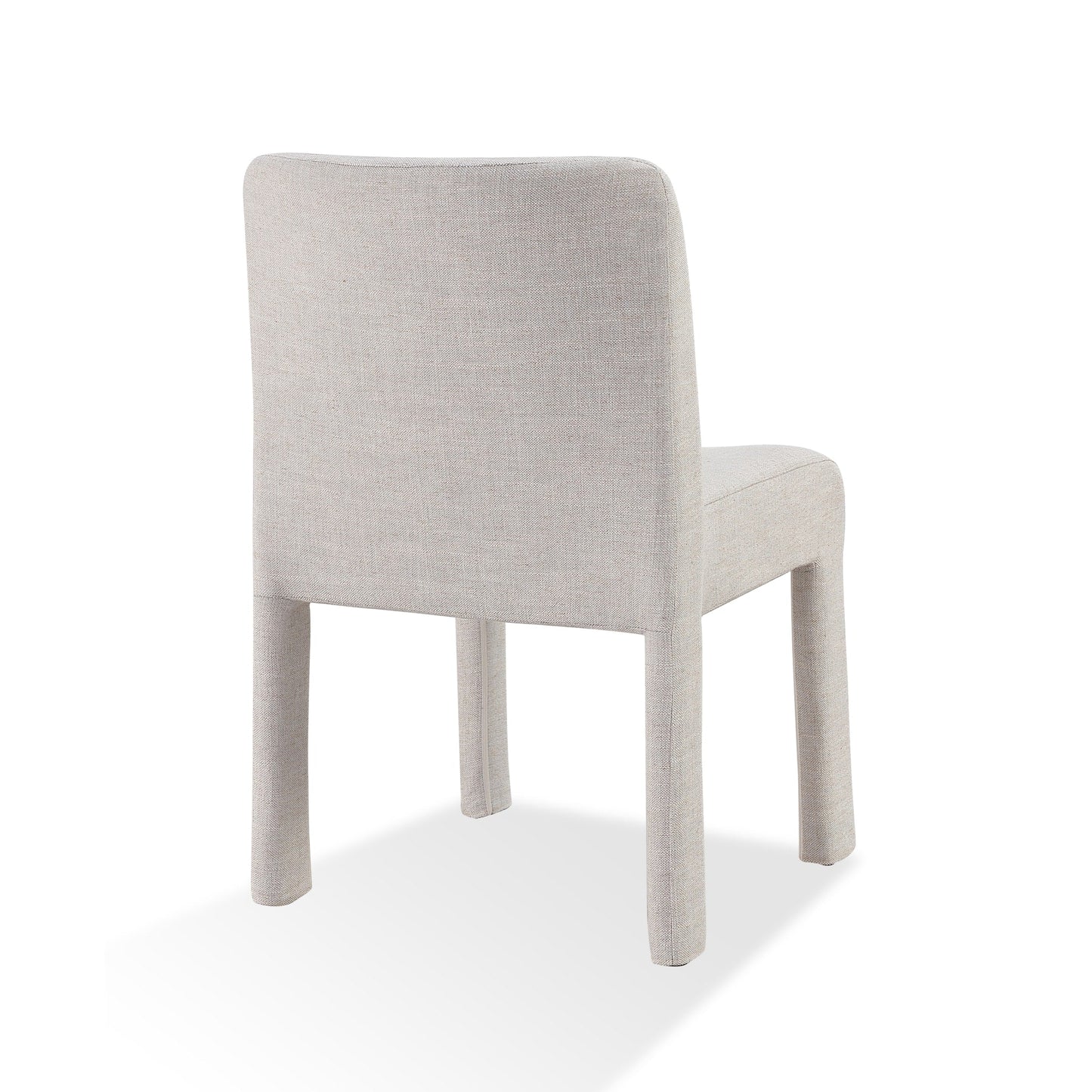 Modus Devon Fully Upholstered Dining Chair in Turtle Dove Linen
