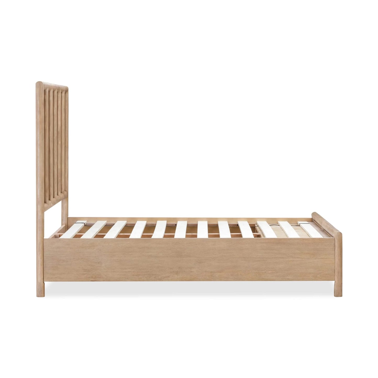 Modus Dorsey Wooden Panel Bed in Granola