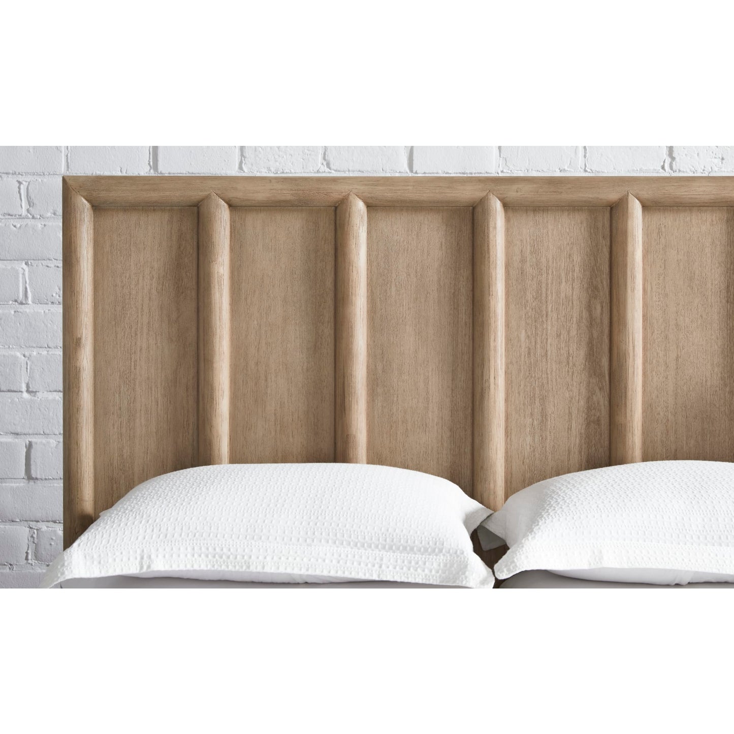 Modus Dorsey Wooden Two Drawer Storage Bed in Granola