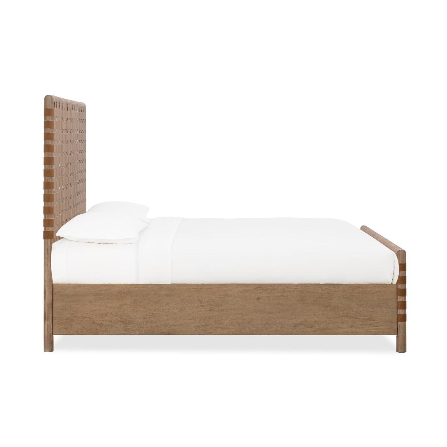Modus Dorsey Woven Panel Bed in Granola and Ginger