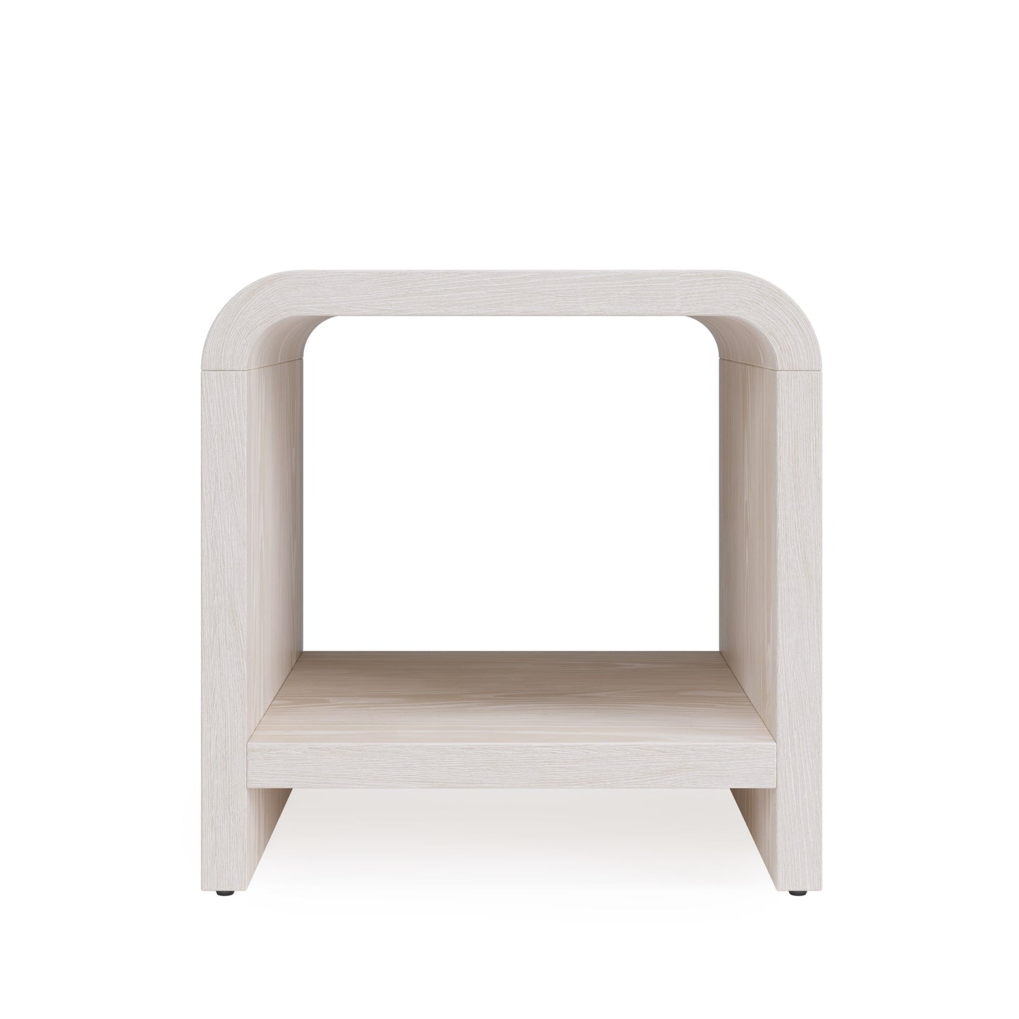 Modus Drake Ash Wood Side Table in Sugar