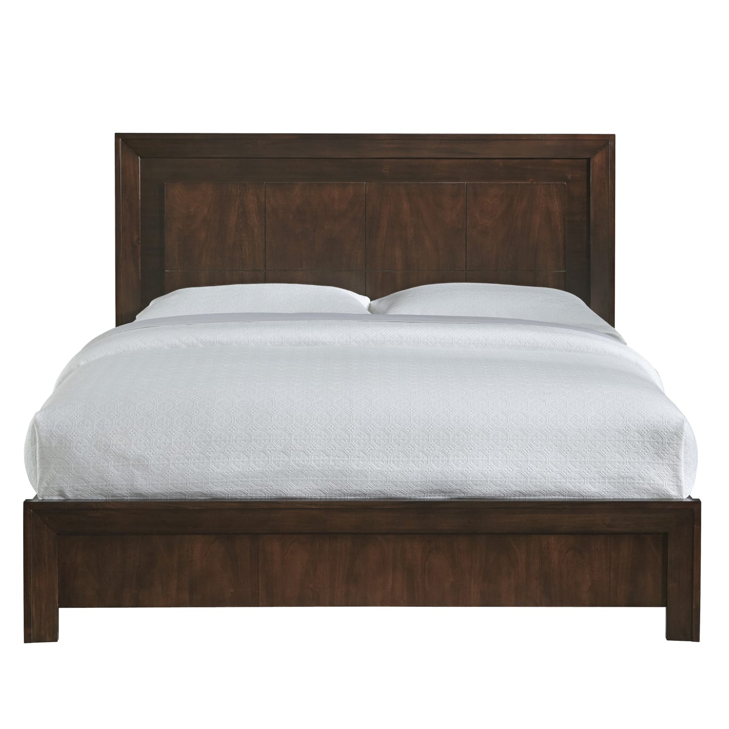 Modus Element Wood Platform Bed in Chocolate Brown
